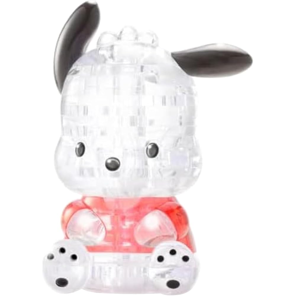 Hanayama Crystal Gallery Pochacco Collectible Figure Cute Design Home Decor