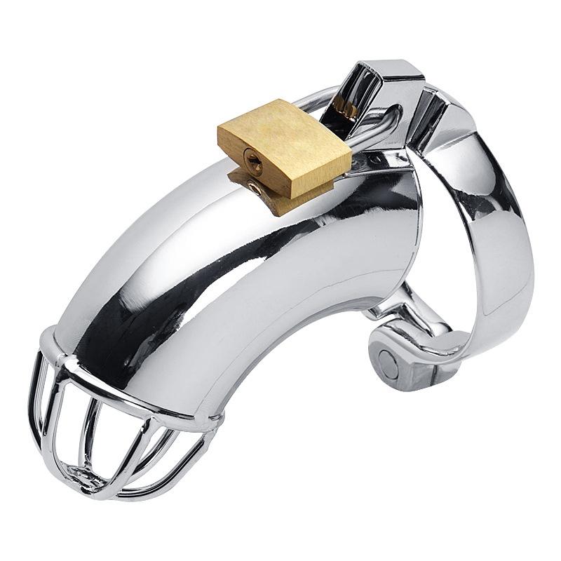 Runyu Adult Sextoy Tooys Men'S Metal Penis Chastity Cage Adjustable Cock Ring Restriction Punitive Stainless Steel Urethral Lock