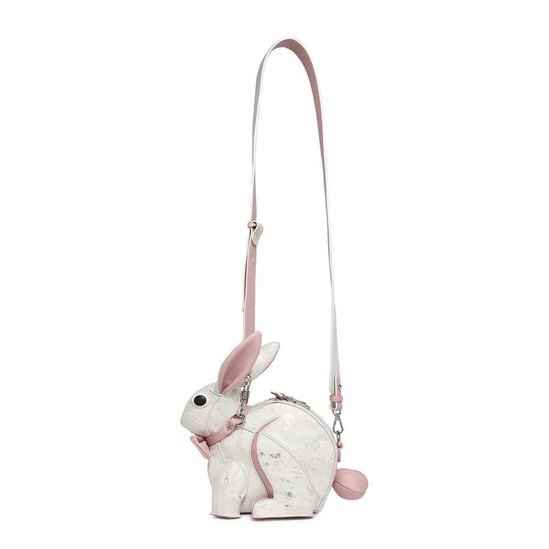 Spring And Summer New Female Bag Personality Creative Rabbit Shape Crossbody Bag