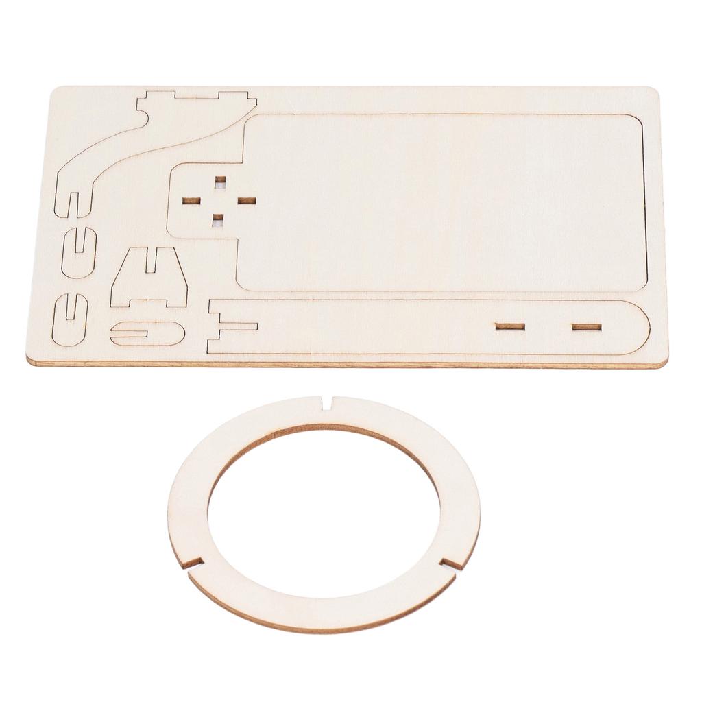 Wooden Magnifying Glass Scientific Education DIY STEM Assembly Toy Science Experiment for 6+ Years Old Children