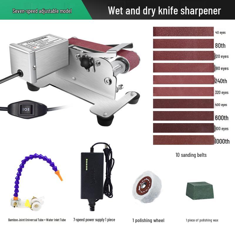 Electric Water-Cooled Multi-Purpose Sharpening Machine for Scissors and Knives