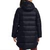 Under Armour Sportstyle Graphic Mid-Length Hooded Down Jacket Women Black 1355836-001