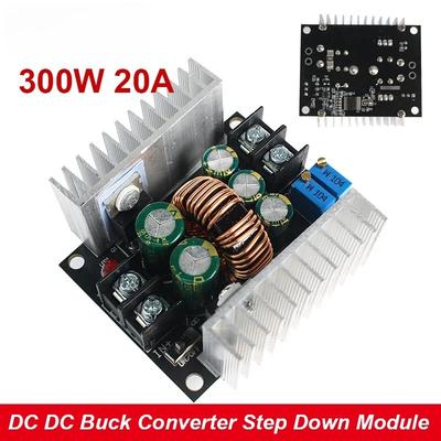 Module Step Down CC CV 20A 300W Régulateur de Tension Buck Converter Alimentation à Courant Constant DC 6V-40V vers 1.2V-35V
