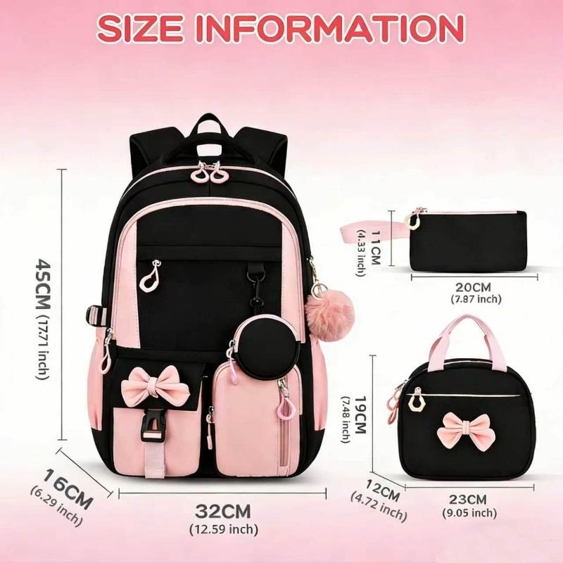 Children School Bags Set For Girls School Bag Kawaii Primary Students Backpack Kids Book Bag Waterproof Backpack Travel Luggage