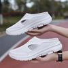 Fashion Men's Slippers Summer Soft Comfortable Home Slippers Breathable Anti-slip Men's Sneakers Couple Flats Mules Shoes Zapatillas