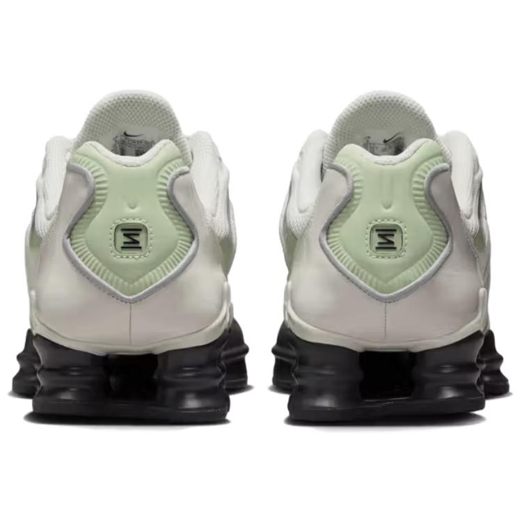 Nike  Shox TL Light Bone Olive Aura Women Sneakers Cream Metallic-Silver Off-Noir FV0939-002