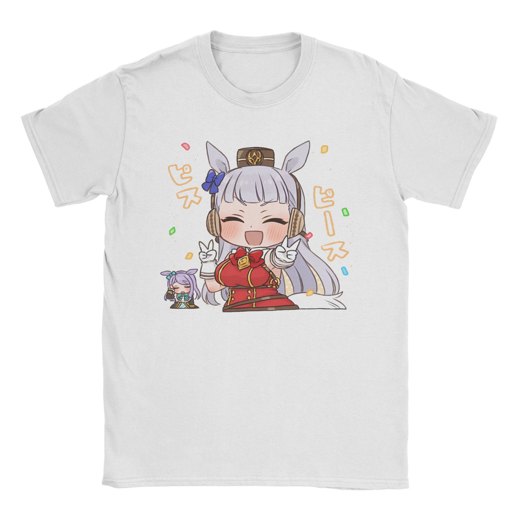 

Uma Musume Pretty Derby T-Shirt Summer Vintage T Shirts Cotton Harajuku Tshirt For Men Short Sleeve Casual Top Tees 4XL