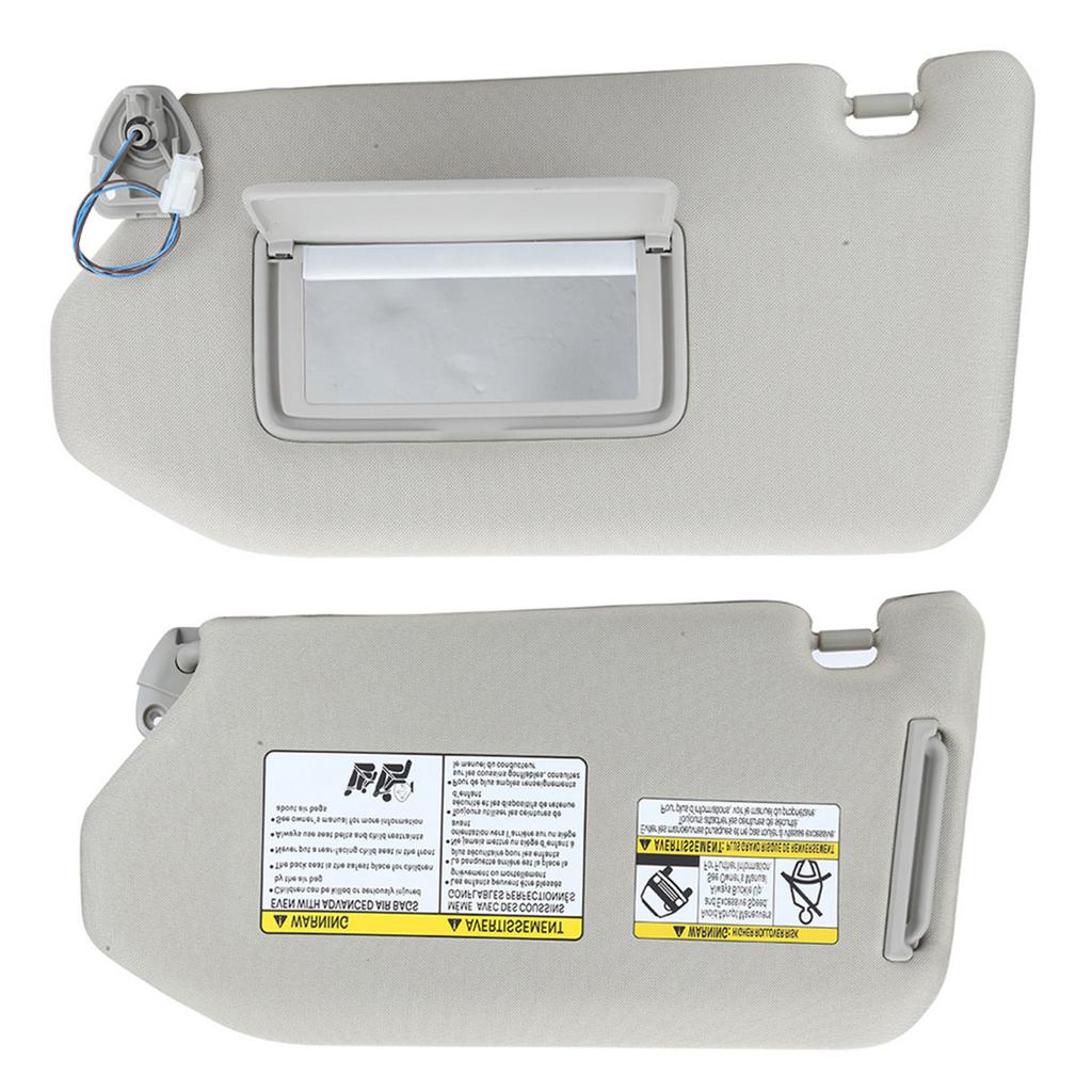 Left Driver Side Sun Visor with Lamp Gray 96401?9PB0A Fit for Infiniti QX60 JX35