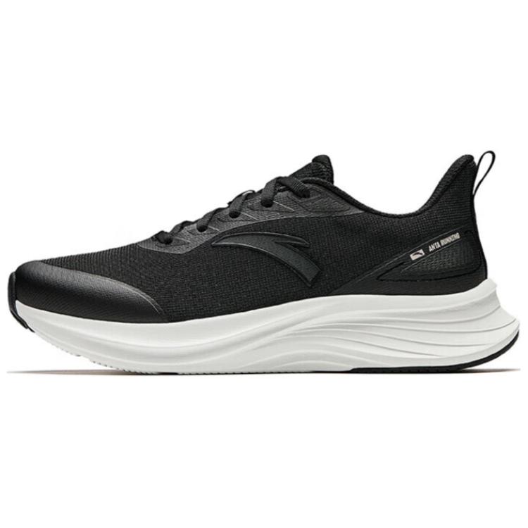 

Anta Comfortable Fashionable Breathable Rebound Lightweight Low-Top Casual Running Shoes Women sneaker Black White 122525523-5 36.5