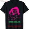 Stereolab Schwarzes T-Shirt 6P6039 vintage Gewaschen Weich Stilvoll Designerkleidung Oberteil Für Jeden Tag Dehnbar Vielseitig
