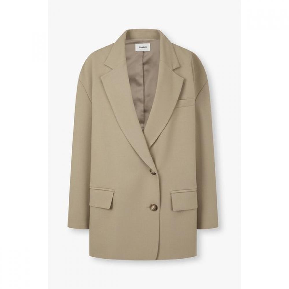 

Studio Tomboy Maxi Overfit Jacket 9106112503ar 16 (khaki beige)/S(55)