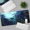 HD Printing MousePad Game Monster Hunter Wilds Mouse Pad Natural Rubber Keyboard Mat Office Desk Mat Computer Gaming Accessories