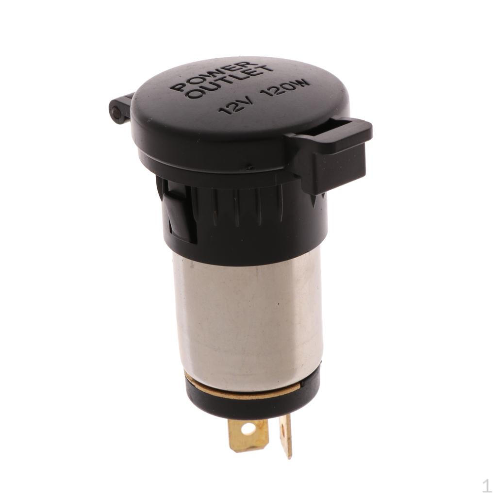 

High Quality 12V 120W Power Motorcycle Boat Car Lighter Socket
