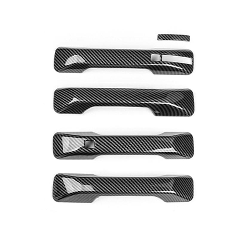 5 шт. Внешняя отделка автомобиля Кнопка с сенсорным управлением Ручка внешней двери из АБС-пластика Для Hyundai Palisade LX3 2026 Левый руль Touch Black