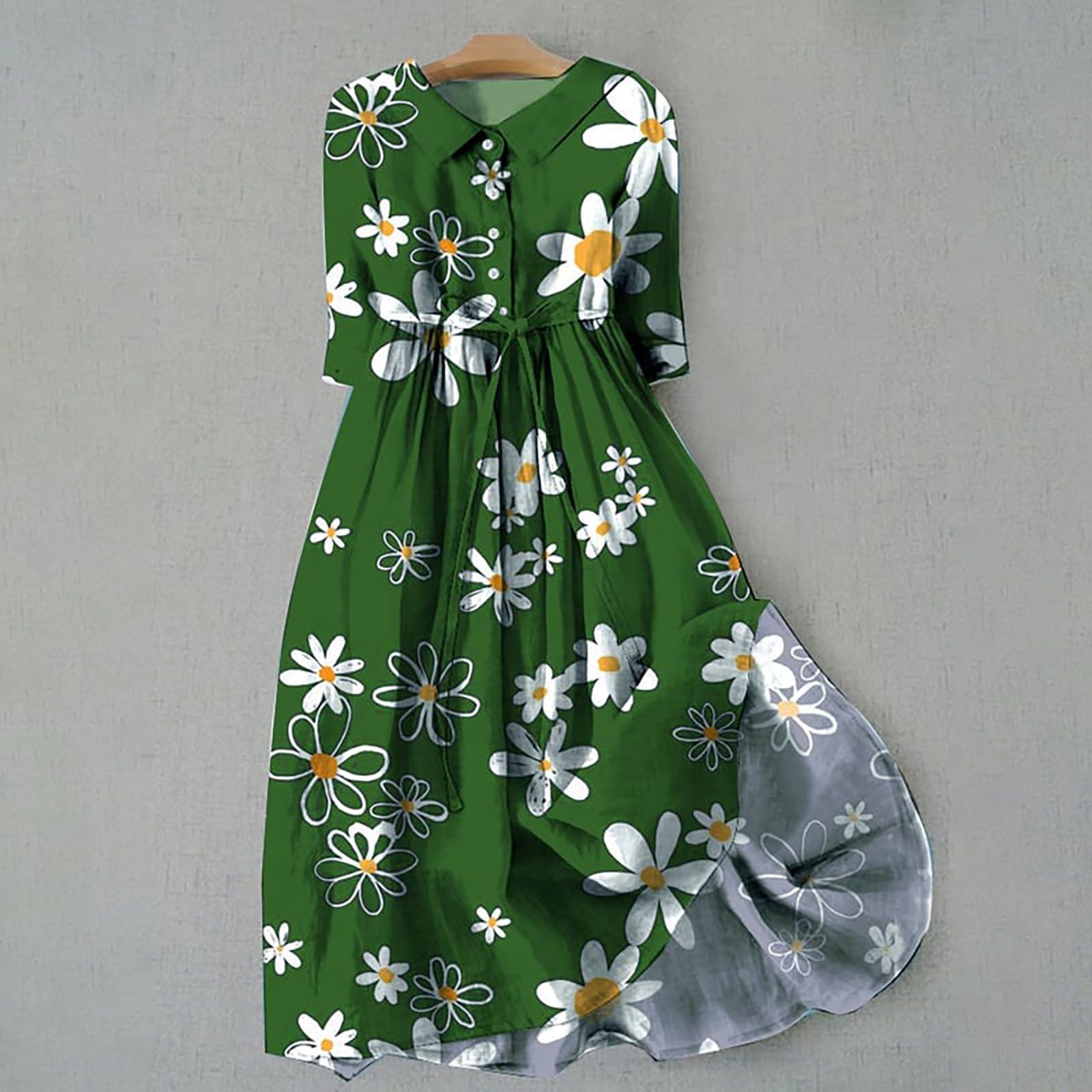 

Женские платья Весна и лето Элегантные вечерние платья Maix Пляжный отдых Солнцезащитное платье Модная курортная одежда XXXL зелёный