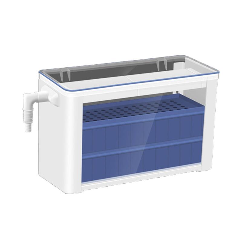 

3-в-1 фильтр-бокс черепаха верхний фильтр очиститель низкого уровня воды циркуляционный фильтр для аквариума Large filter box