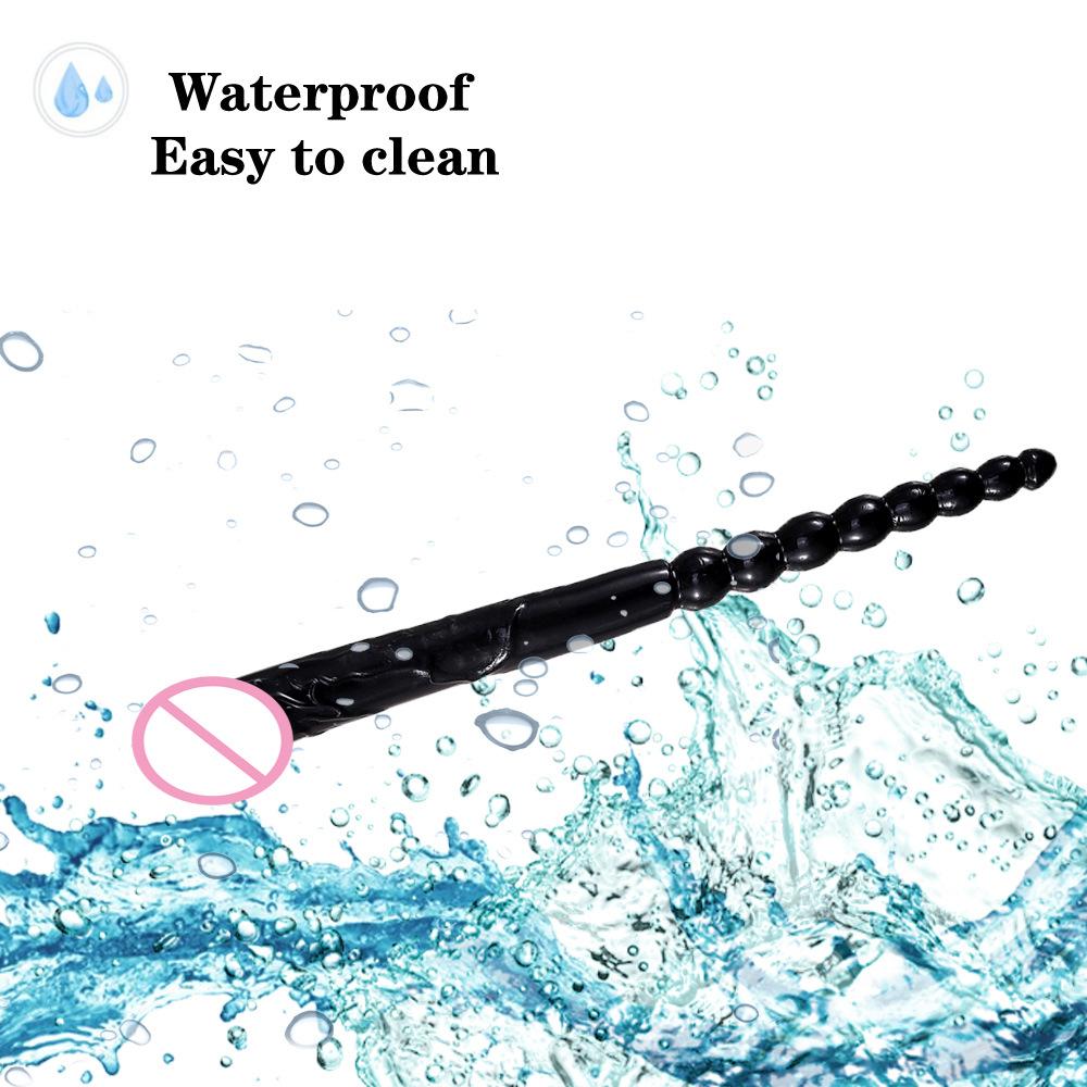Anal Beads & Penis - Shaped, 47cm Long Double - Ended Realistic Dildo, Suitable for Female Masturbation and Lesbian Erotic Use