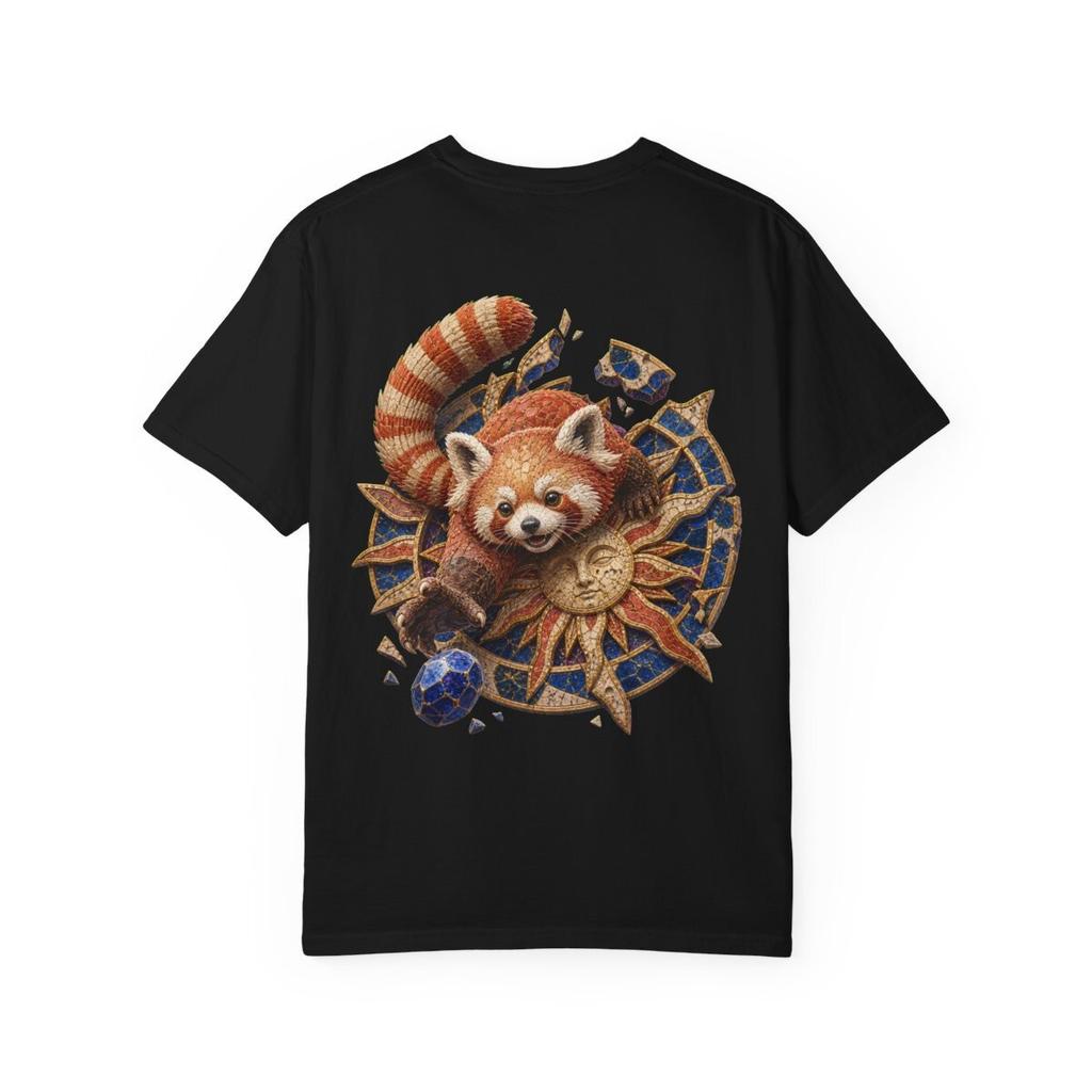 Solar Thief Red Panda Back Print Tee