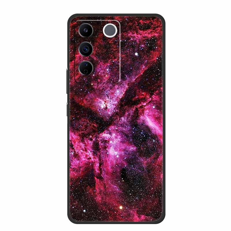 Phone Case For Vivo T2 Back Cover Case Black Silicone Shockproof Soft Coque Funda For Vivo T2 Case T 2 Capas Para For VivoT2 Bag Vivo T2