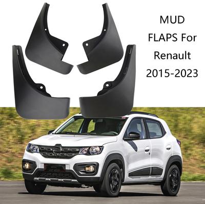 4 pçs para renault kwid e-tech dacia primavera cidade elétrica K-ZE ikco k112 escalador respingo guardas paralama fender mudflaps mud flaps