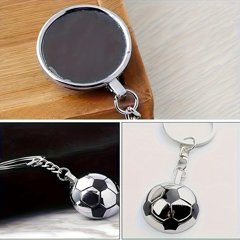 4pc Soccer Ball Keychain, Backpack Keychain for Decoration, Soccer Ball Keychain for Party Favors