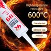 Mastic Adhésif Silicone Ignifuge Imperméable 500°