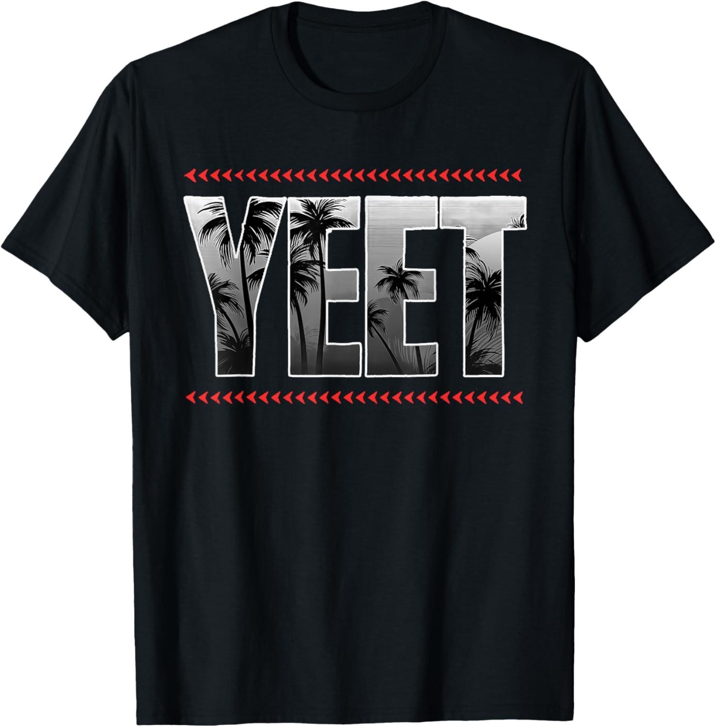 Vintage Yeet Apparel Saying Funny T-Shirt S