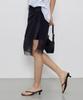 City Breeze Layered Chiffon Skirt_Black