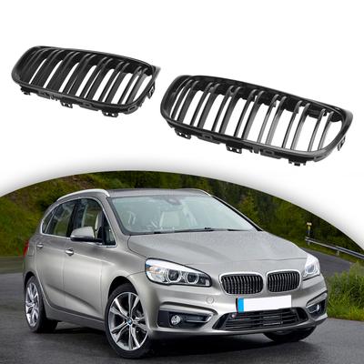 Lesklá černá přední mřížka pasuje na BMW řady 2 Gran Tourer F45 F46 2015-2018