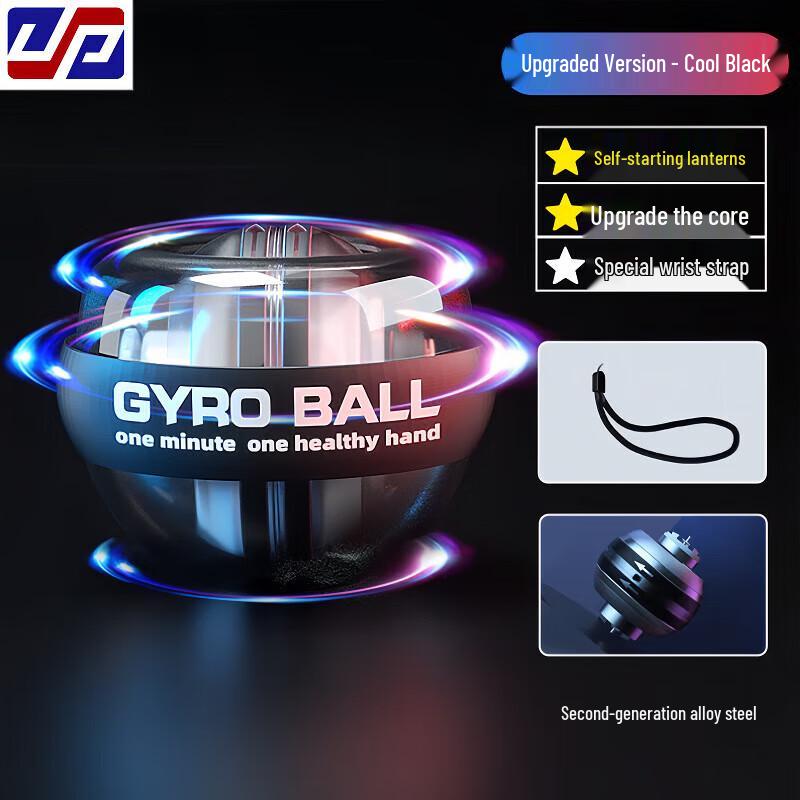 Norman Auto-Start LED Gyro Wrist Ball