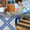 4 Rolls/Set Blue Heavy Duty Painter's Masking Tape Weather Resistant For Indoor Outdoor Painting Projects No Residue Left Tape