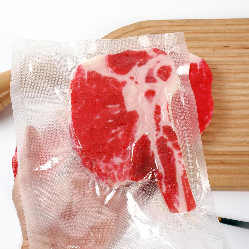 1:1 Tomahawk Steak Mold - Western Restaurant Sirloin Ingredient Prop with Vacuum Packaging