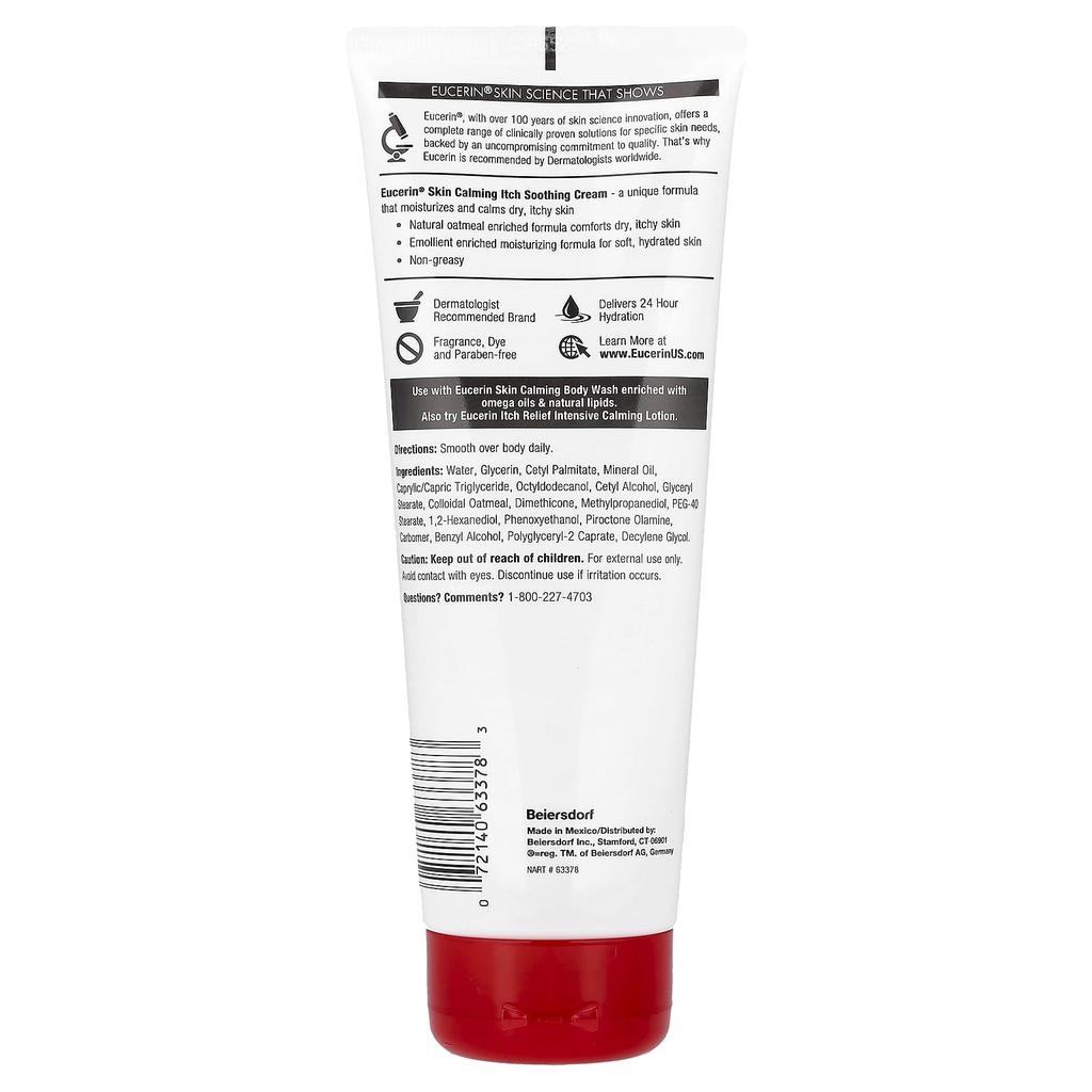 Kojący krem Ichi na podrażnioną skórę, do skóry suchej i swędzącej, bez zapachu, 226G(8Oz)