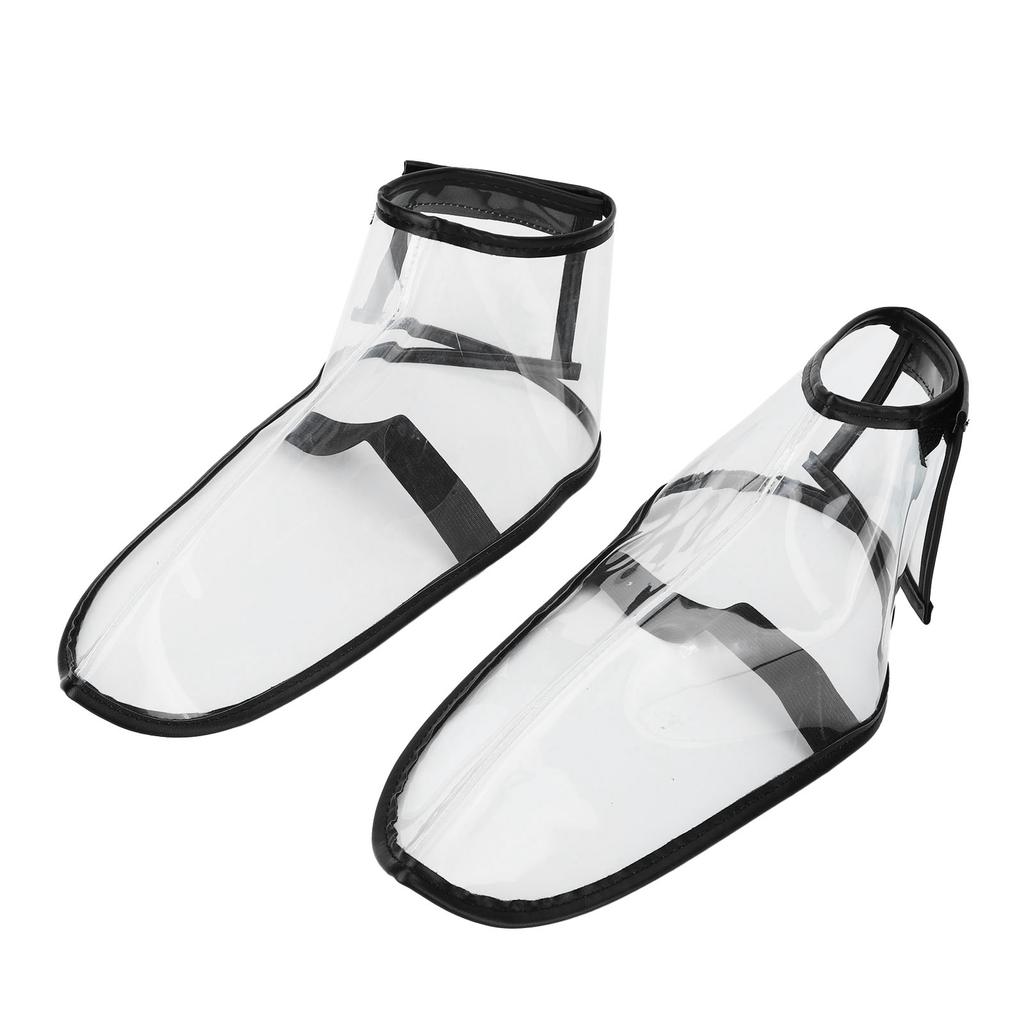 Składany pokrowiec na buty fryzjerskie Wielokrotnego użytku Pokrowiec na buty do salonu fryzjerskiego Przezroczysty pokrowiec na buty do sklepów z masażem Spa