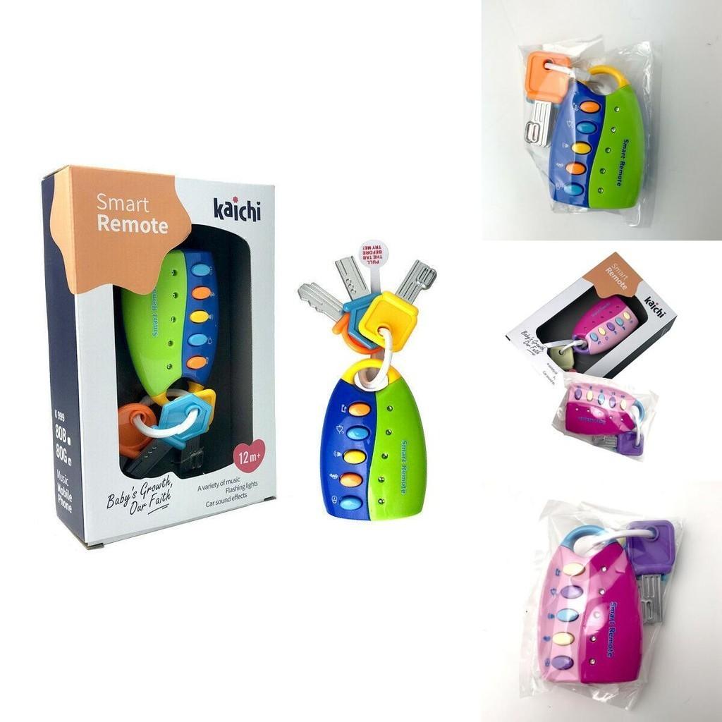 Entzückender Baby-Autoschlüssel Musikalische Schlüssel Spielzeug Mit Ton- Und Lichtfunktionen Für Lustiges Spielen