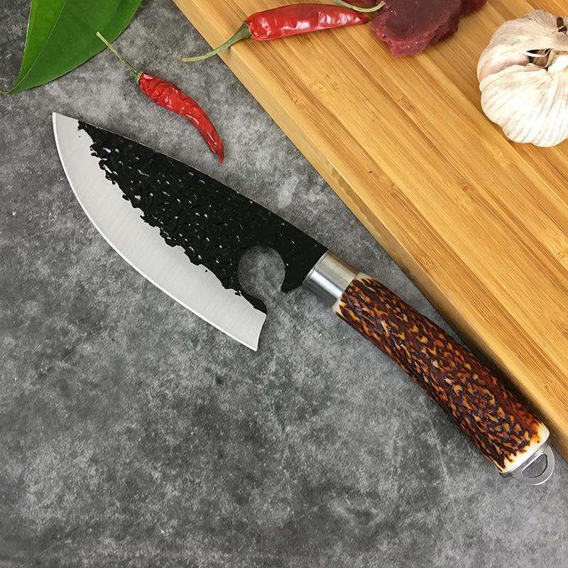 

Кухонный нож из нержавеющей стали, ножи для обвалки, нож для филетирования рыбы, нож для мяса, нож мясника silver with cover