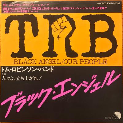 7inch Record TOM ROBINSON BAND  Black Angel  Our People EMR20537 EMI 1979 Japan Rock Used