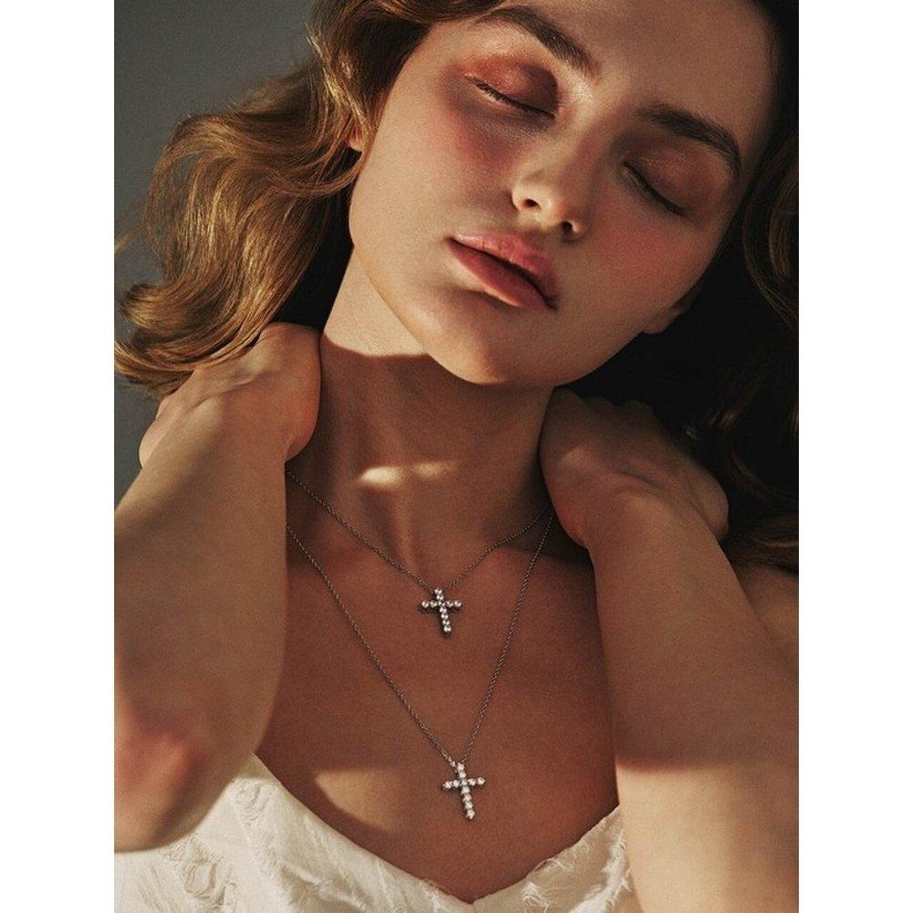 Long Cross Necklace 50-55Cm