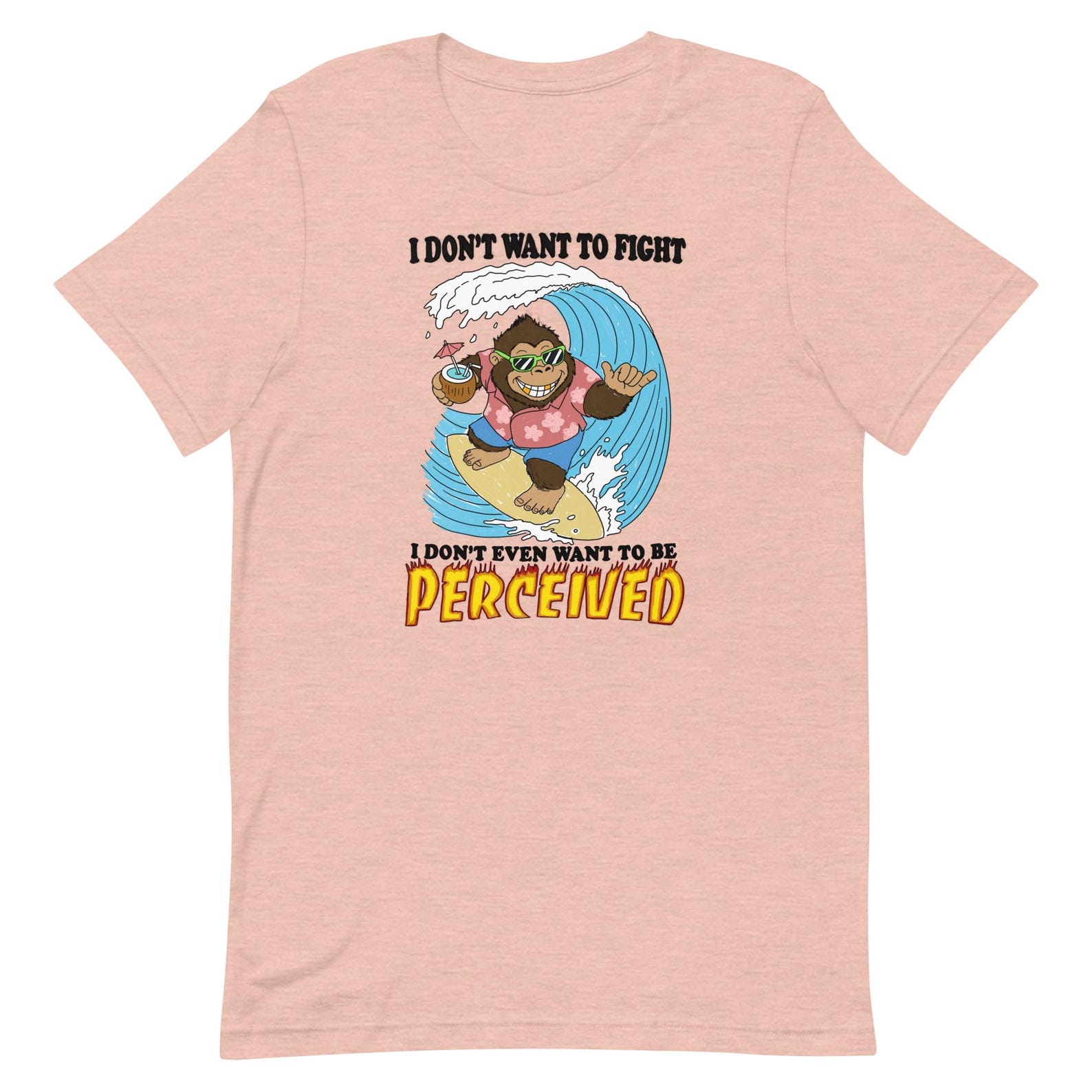 Do Not Perceive Unisex t-shirt 4XL