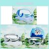 Childrens Swimming Goggles High Definition Anti Fog Waterproof Large Frame With Silicone Cap For Kids Swimming Practice