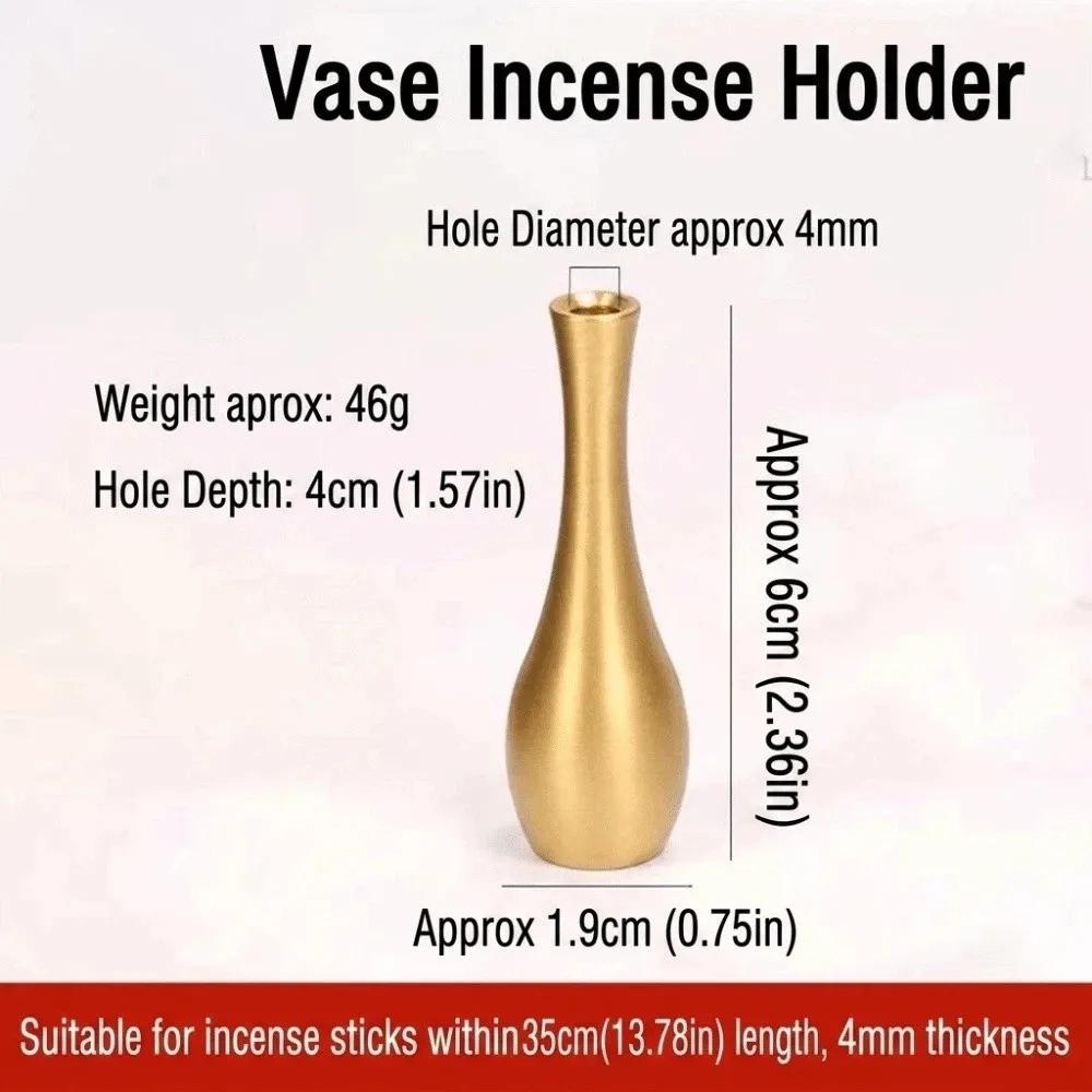 9 Holes Incense Holder Compact Ornament Fragrance Incense Stick Plate Versatile Vintage Mini Vase Meditation