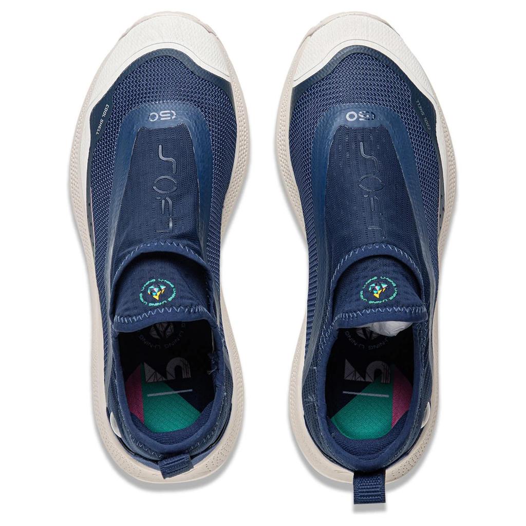 Li Ning Soft Go In My Name Victory Slip-On Shock Absorbing Non-Slip Wear-Resistant Breathable Lightweight Rebound Low-Top Casual Shoes AGLU276-2