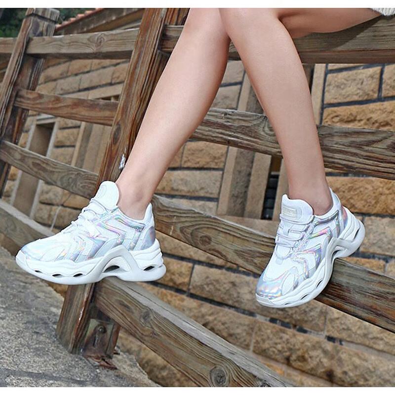 

OFFSUN Nine-Tailed Fox Women s Autumn/Winter Fashion Walking Shoes 38