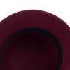 Women Hat Eye-catching British Style Faux Wool Vintage Felt Bowler Women Hat for Autumn