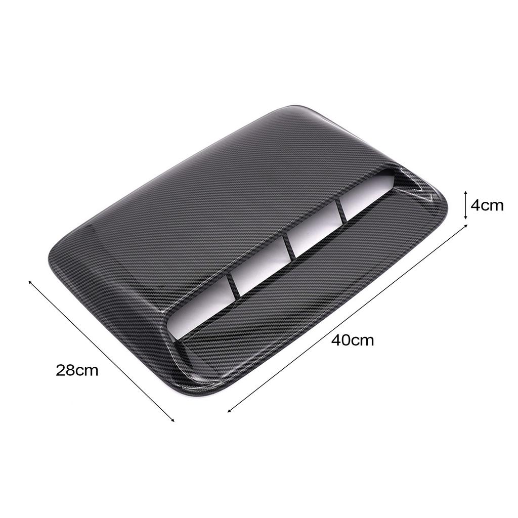 1 PCS Universal Car Air Flow Hood Vent Car Air Flow Vent Cover Decorative trim Sticker Cover Hood