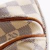 LOUIS VUITTON Calvi Tote Bag N41449 White Damier Azur Canvas Women Used