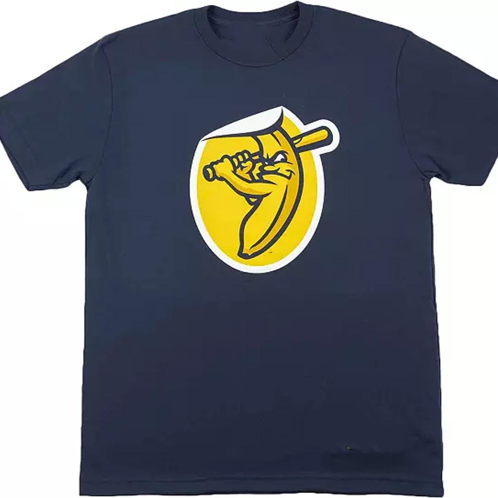 

НОВАЯ футболка с ЛОГОТИПОМ Savannah Bananas темно-синяя унисекс S до 5Xl JJ4060 3XL