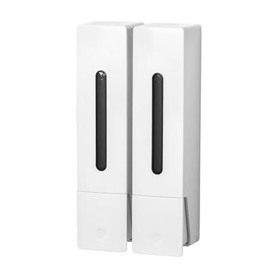 Umimile Šampón Veľký 400ml Doplňovateľný Jednoduchý Vhodný pre Dávkovač, Magnetický, Kapacita, Nástenný, Fľaša, Inštalácia, Kúpeľne, atď.. (2, Biela)
