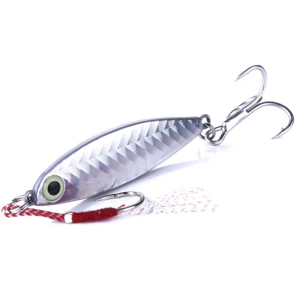 

Hengjia воблер, рыболовная свинцовая наживка, твердые приманки, 20 г, снасти для джиговой ловли, 6 цветов