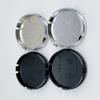 4pcs O.D 64MM (I.D 61MM ) Skull Logo Emblem Car Wheel Center Caps for Volvo Rim Hubcaps Cover Wheels Hub Lid Replace Accessories